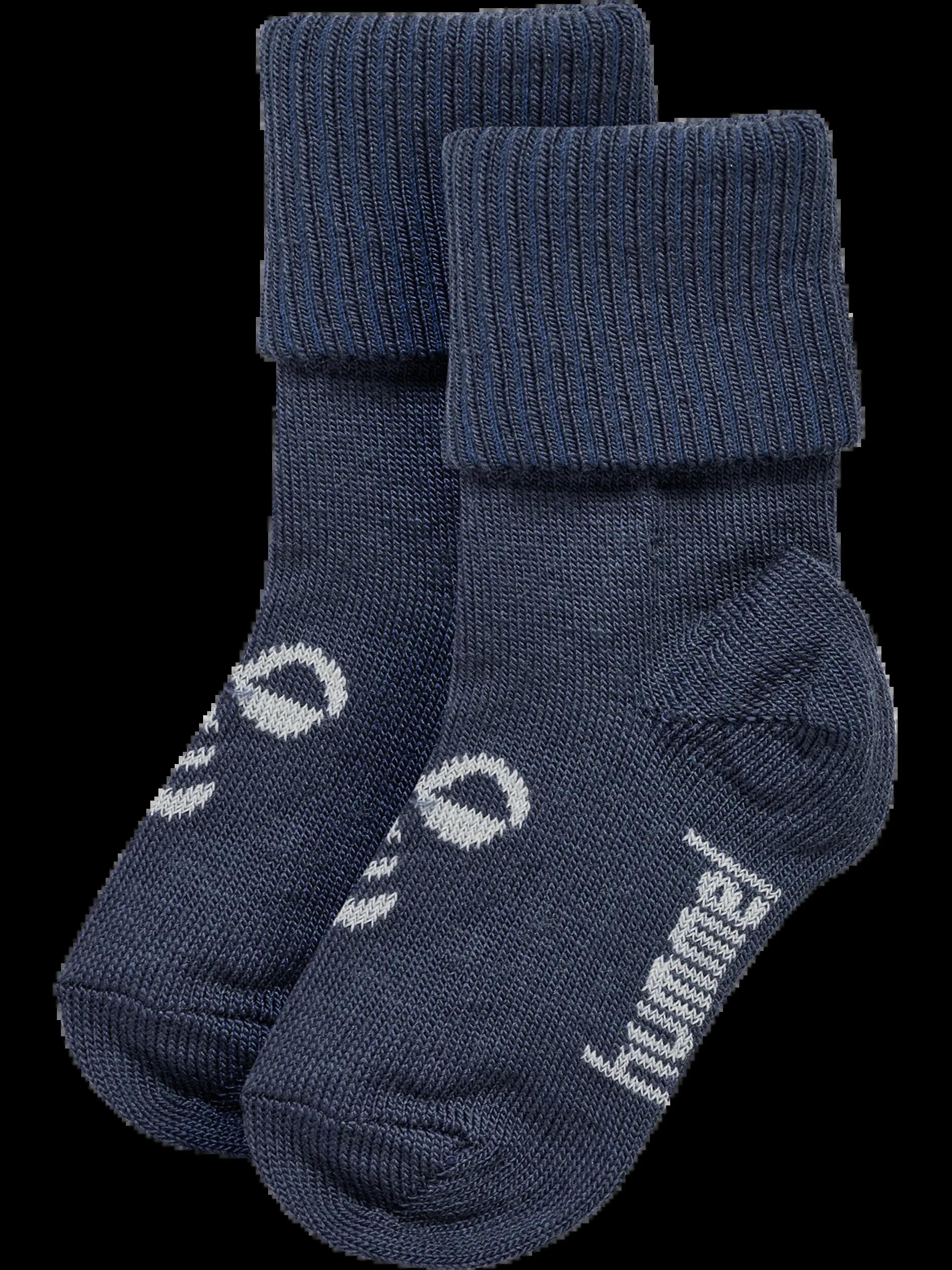 hummel hmlMINI WOOL 2-PACK SOCKS — Calcetines largos de lana para niños 2/4