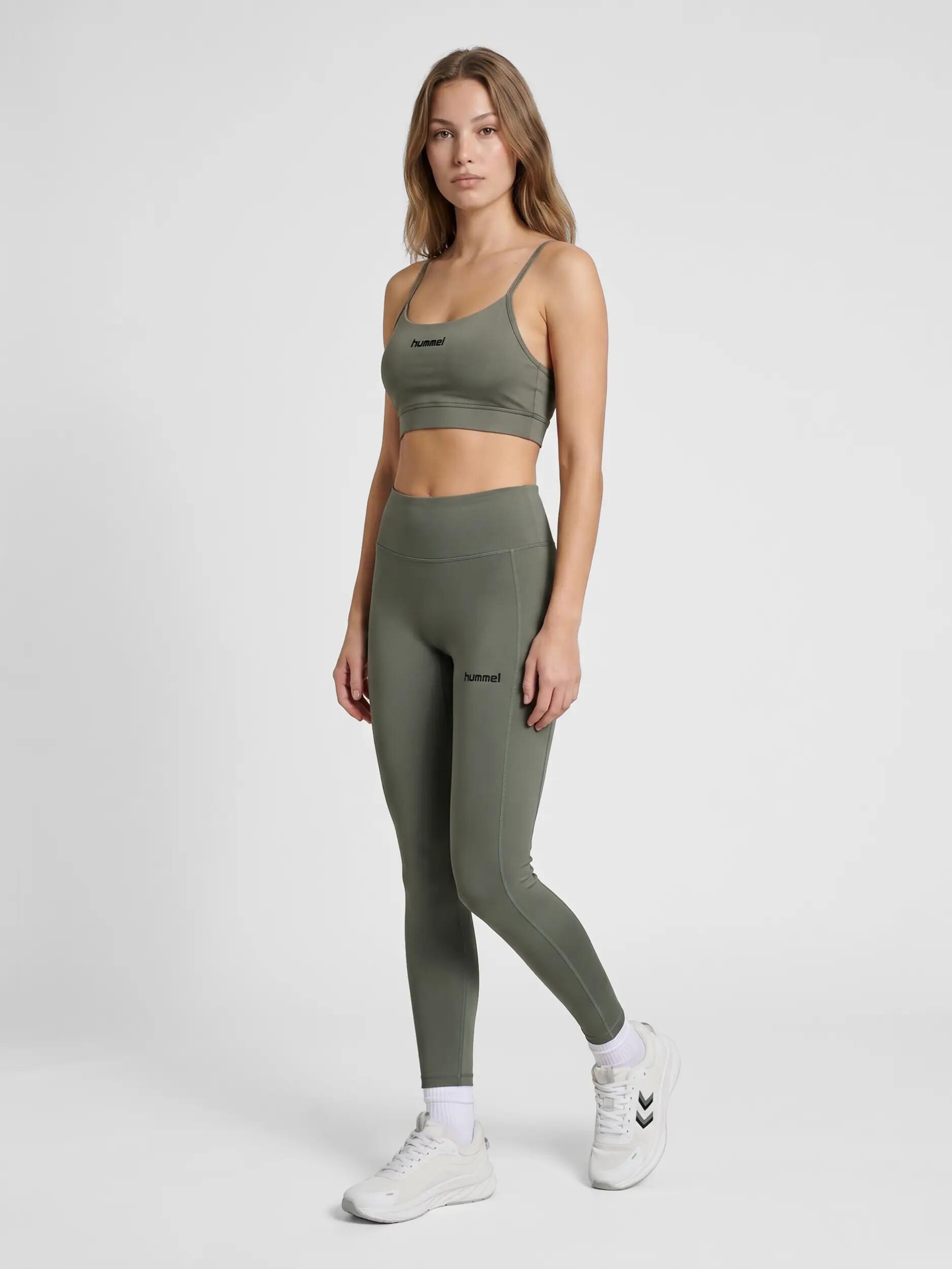 hummel hmlPRIMA HW TIGHTS — Mallas talle alto, tejido elástico reciclado 4/5