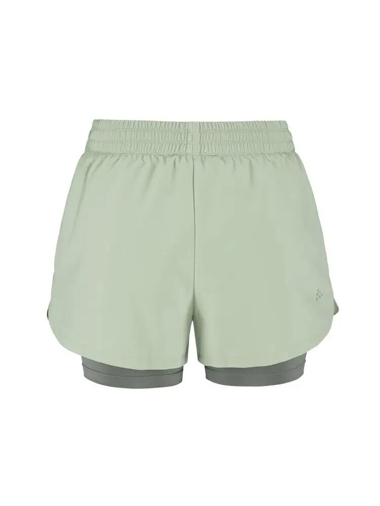 craft ADV Essence 2-In-1 Shorts 2 W – Calção 2‑em‑1 com legging interior 5/7