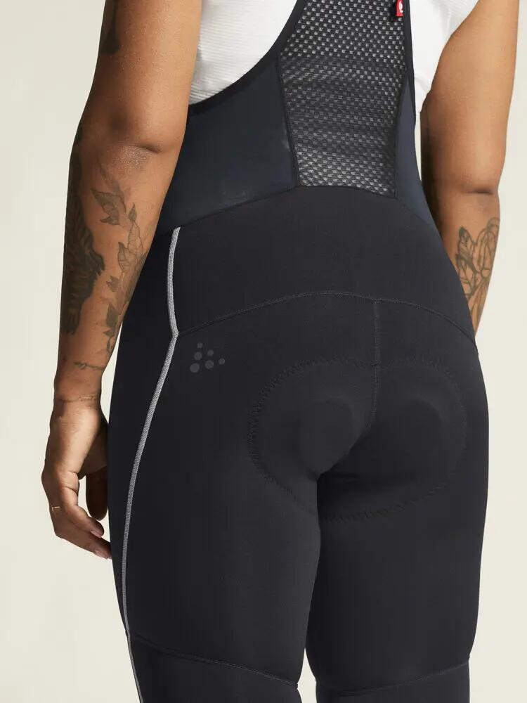 craft Adv Bike SubZ Bib Tights 2 W – Tuta donna termica, nera 5/7