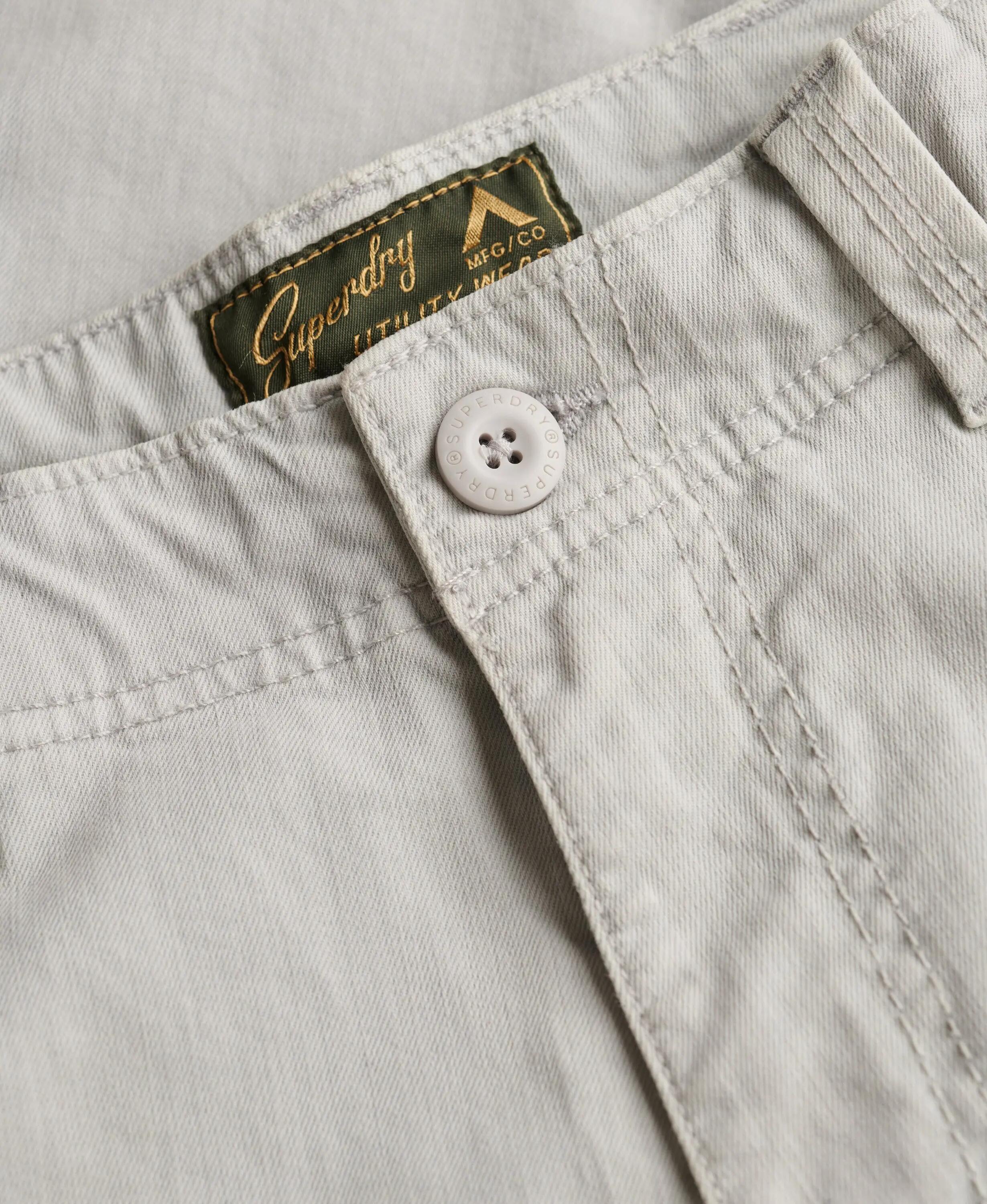 superdry Utility Chino Shorts – Straight Fit, algodón elástico 6/6