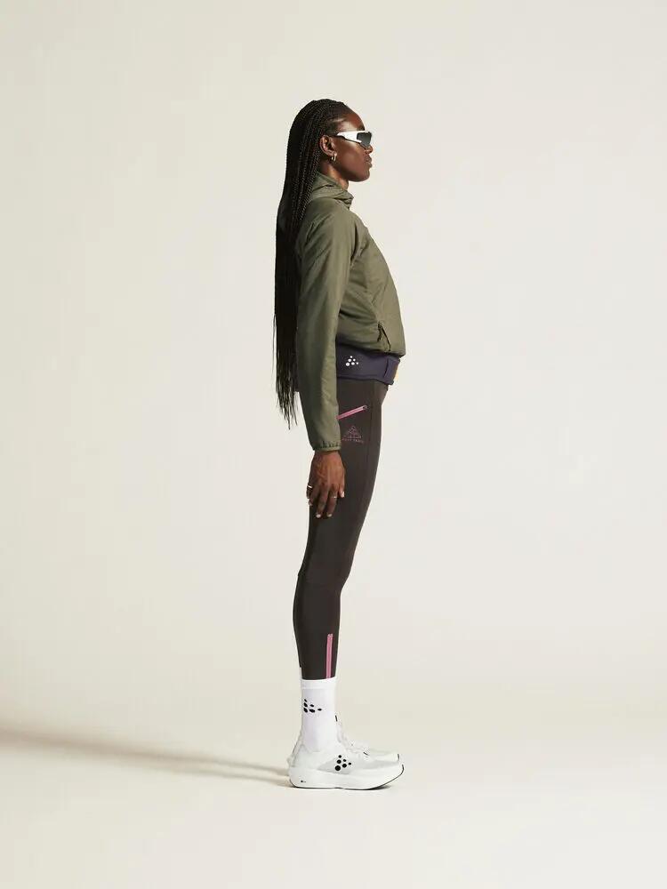 craft PRO Trail Tights 2 W – Leggings trail técnicos em poliamida reciclada 4/7