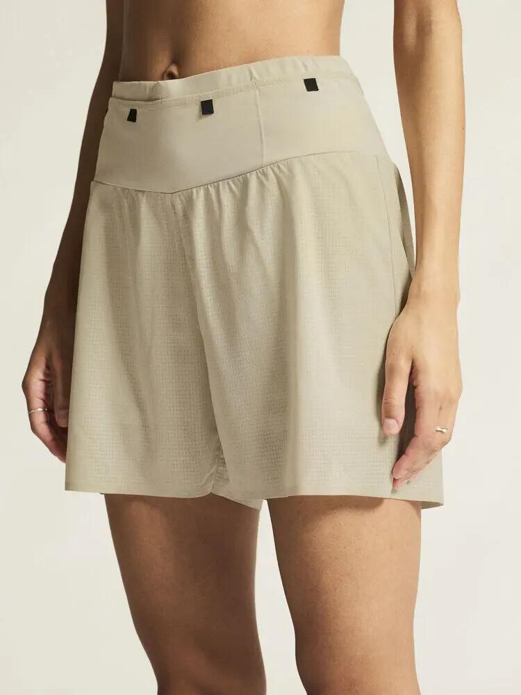craft PRO Trail Shorts W – short 2en1 léger en ripstop recyclé 4/7