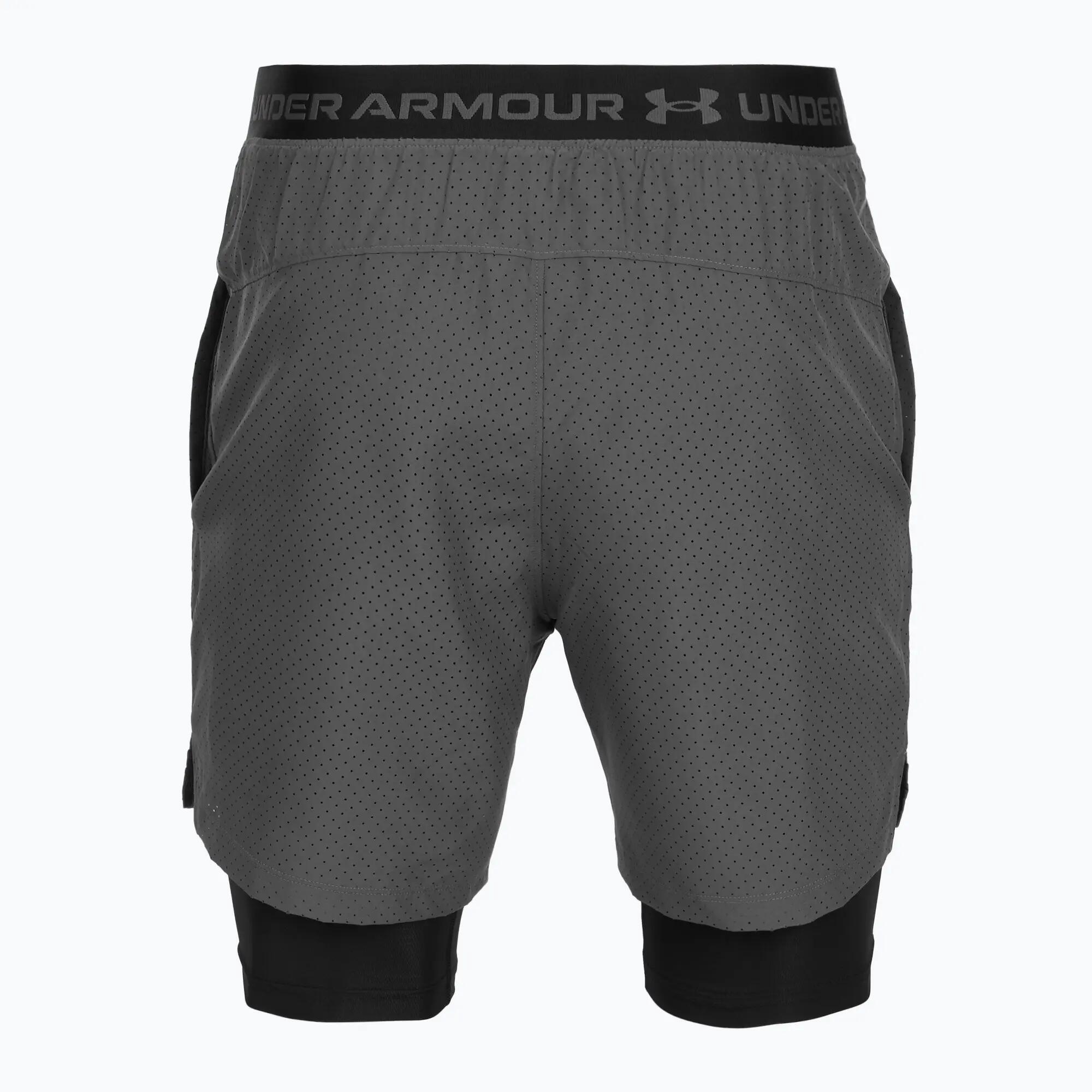 Spodenki treningowe męskie Under Armour Vanish Woven 2.0 2IN1 Shorts 6/7