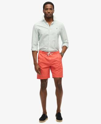 Superdry essentials walk short — 100% katoen, heren m, olive green