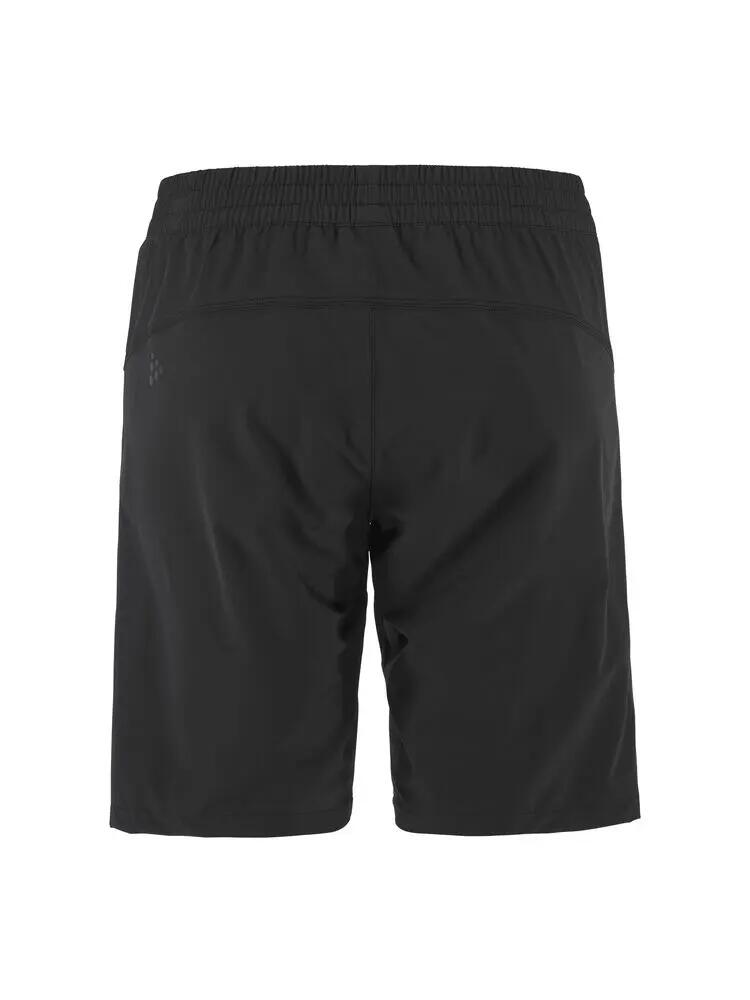 craft Everyday Shorts W Pad M – Calções de ciclismo pretos com forro removível 3/7