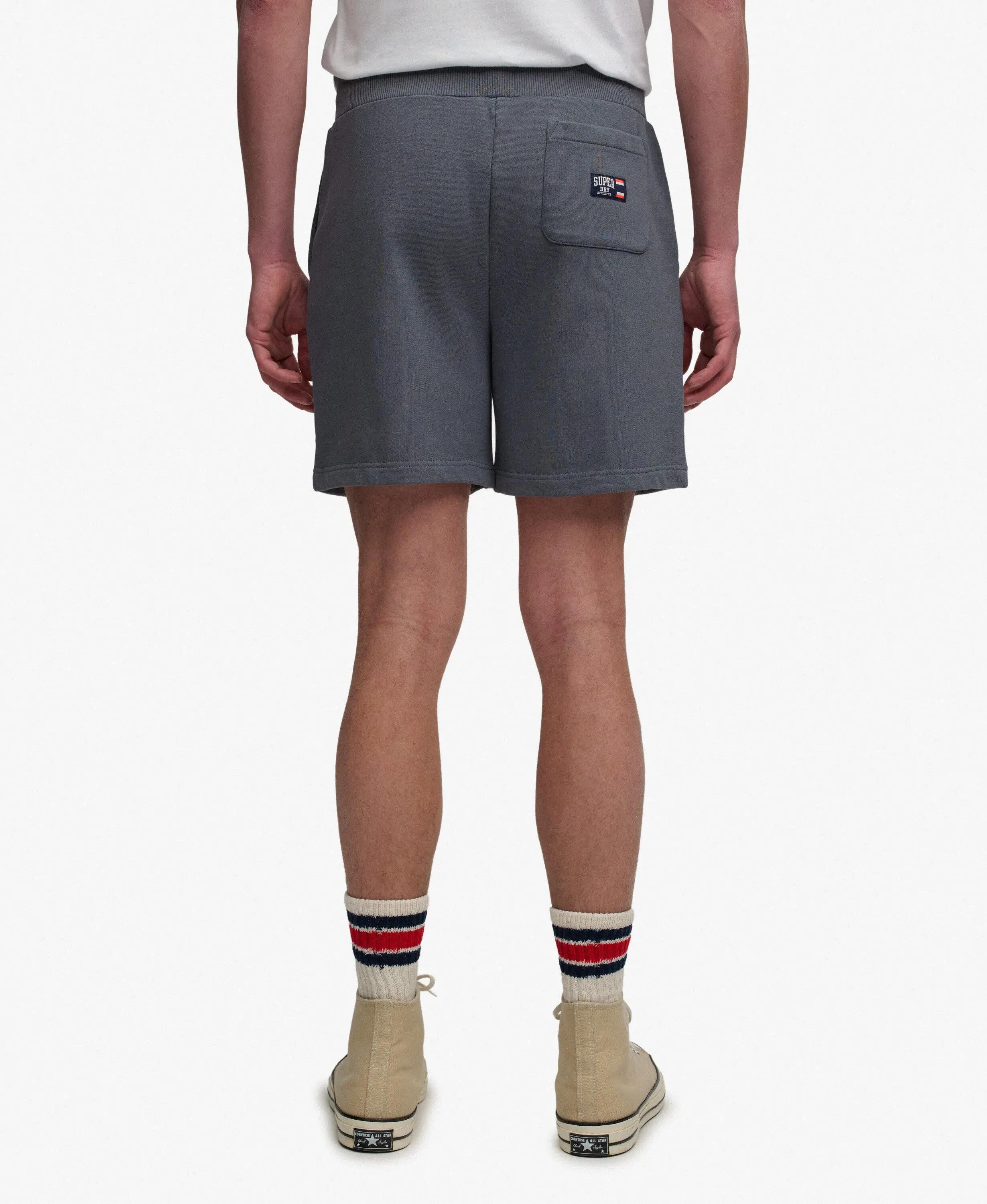 superdry Short Classic à Logo essentiel – Stormy Weather Blue 5/6