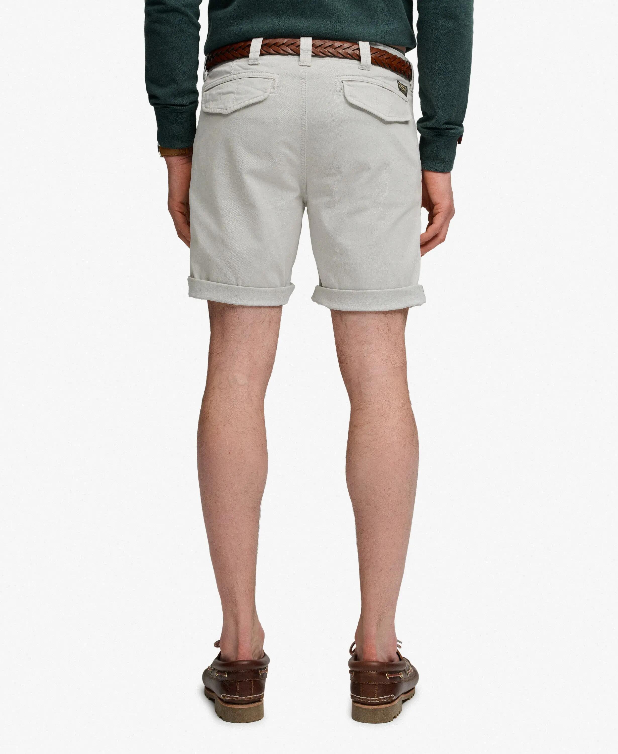 superdry Utility Chino Shorts – Straight Fit, algodón elástico 4/6