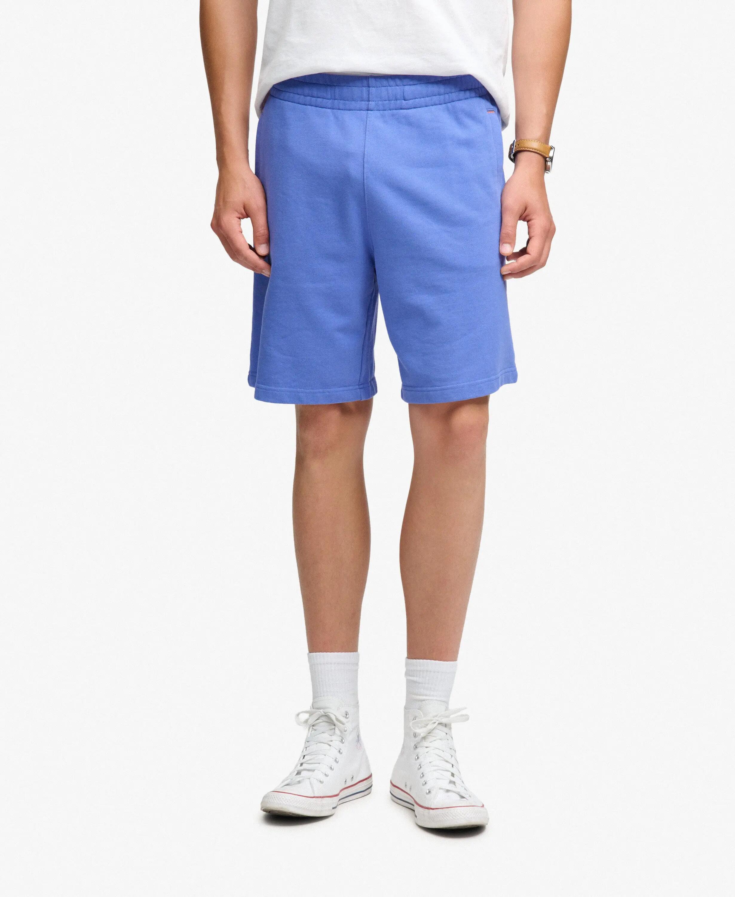 superdry Essential Logo Jersey Szorty Chambray Blue 3/5
