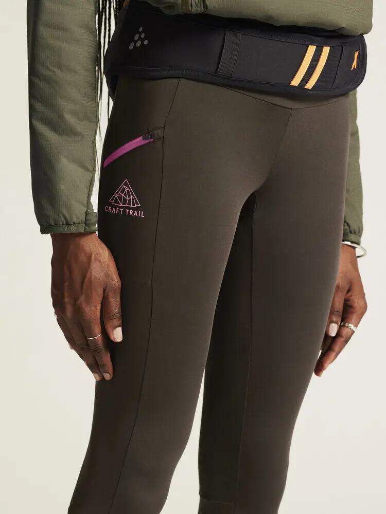 craft PRO Trail Tights 2 W – Leggings trail técnicos em poliamida reciclada 2/7