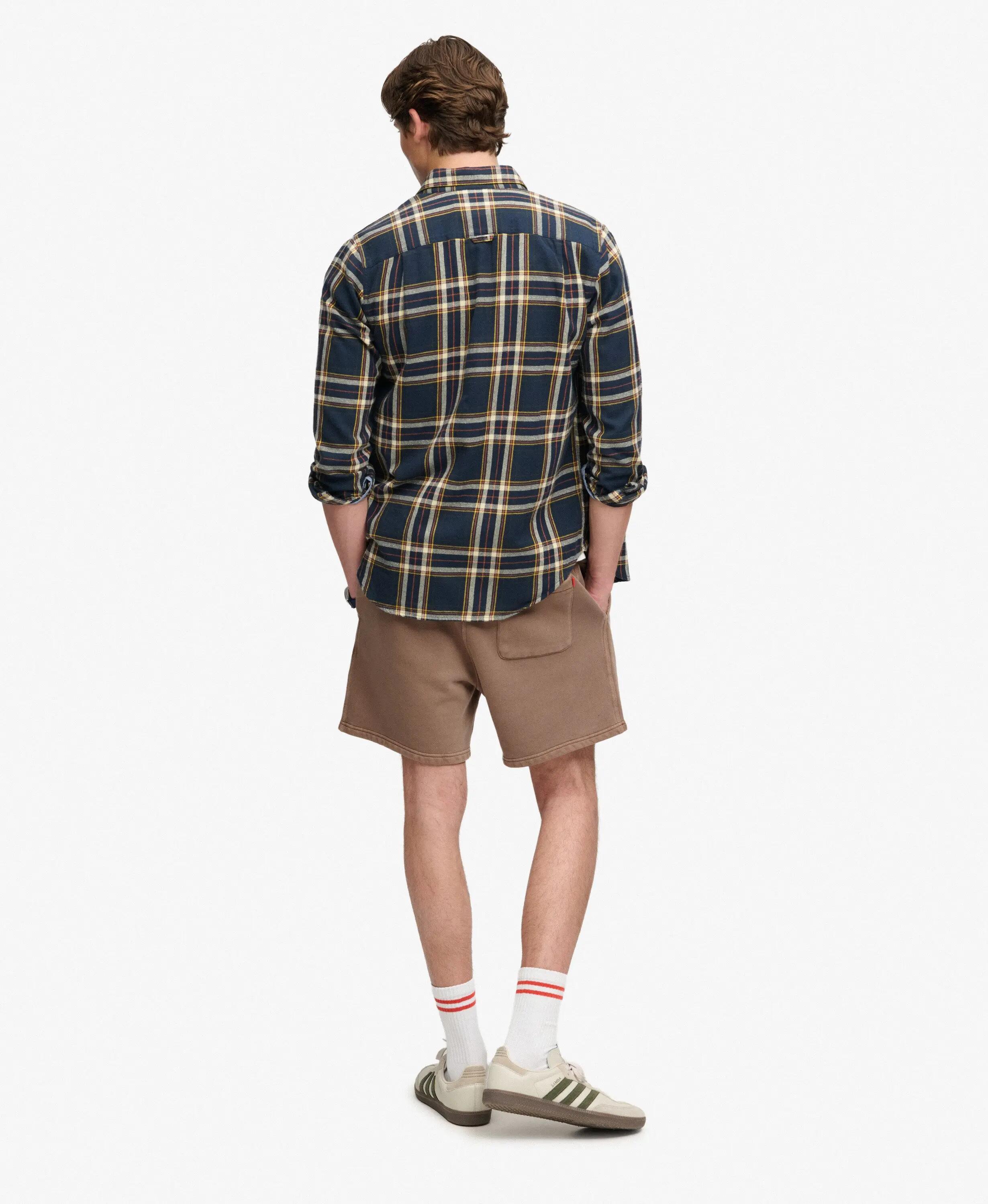 superdry Micro Logo Shorts – corte relaxed em algodão reciclado 5/7