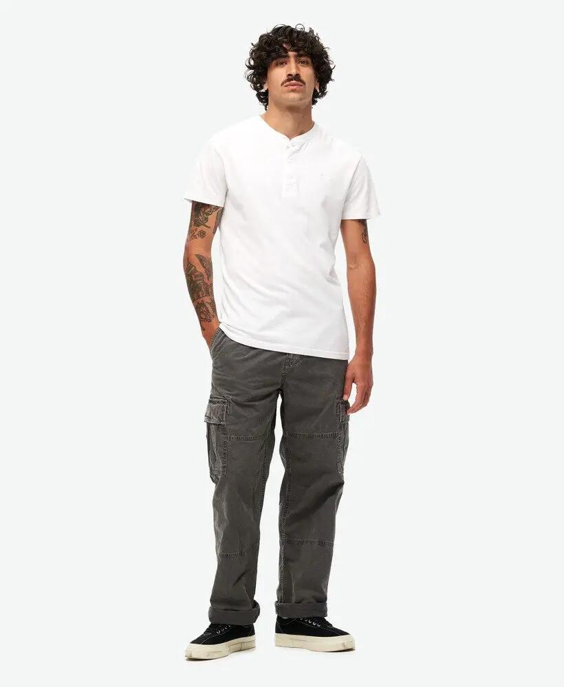 superdry Pantalon Cargo Baggy en Coton Bio 6/7