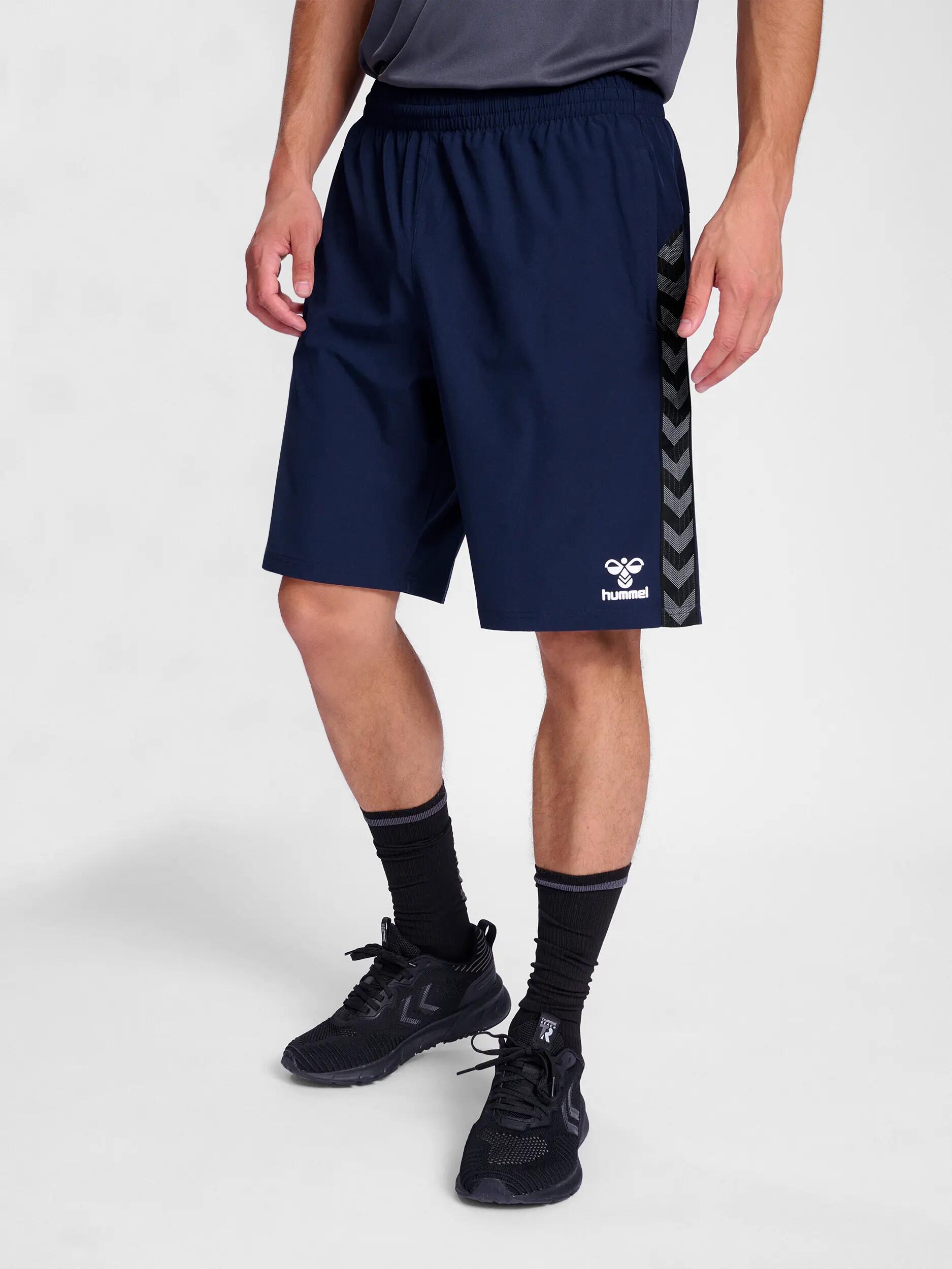 hummel hmlAUTHENTIC WOVEN Shorts van polyester met stretch 4/5