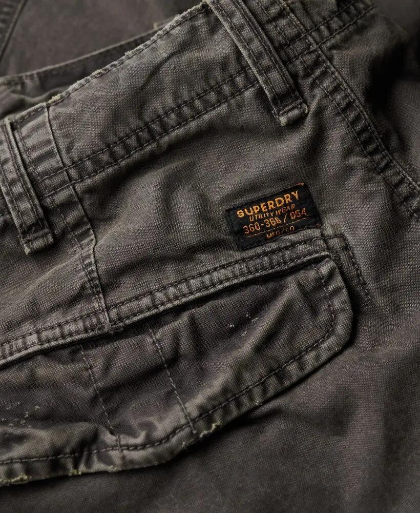 superdry Pantalon Cargo Baggy en Coton Bio 5/7