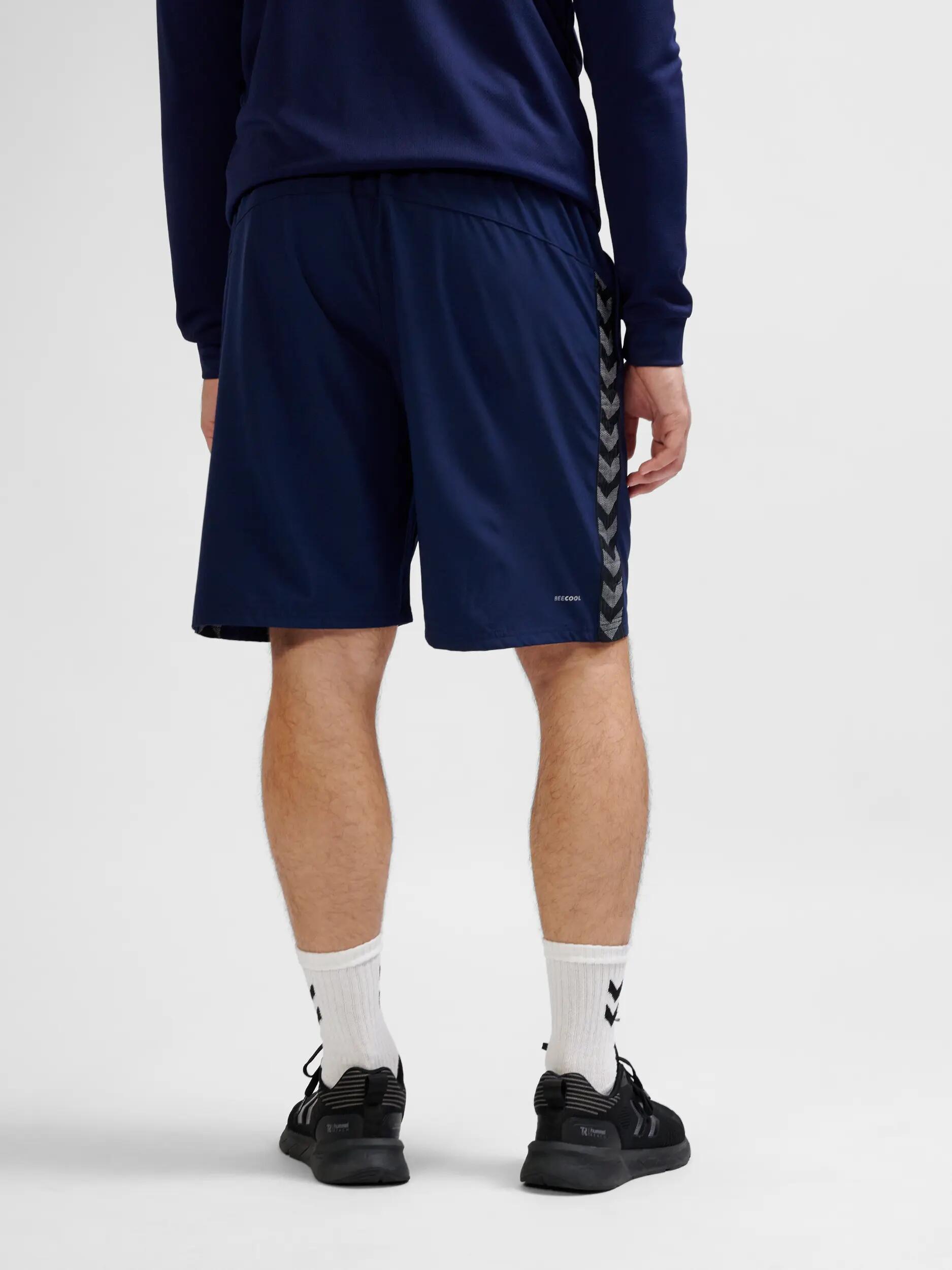 hummel hmlAUTHENTIC WOVEN Shorts van polyester met stretch 3/5