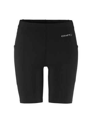 Craft essence short tights 3 m – korte tight zwart, nauwsluitend