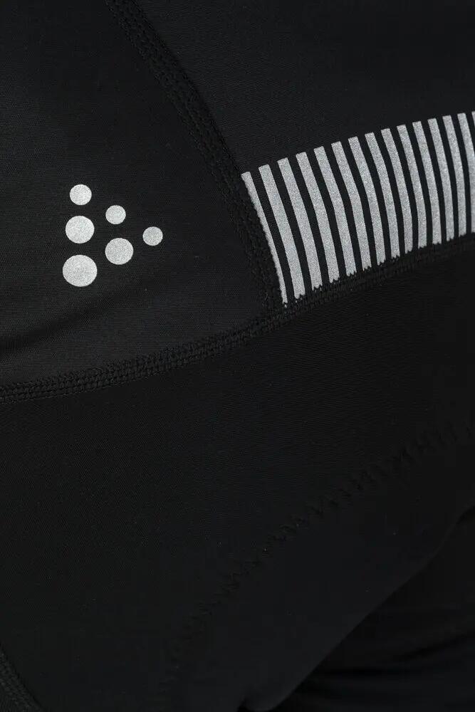 craft Verve Glow Bib Tights M – Tights com peitoral quentes com frente 2/3