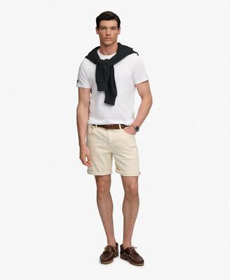 Superdry vintage straight shorts van 100% biologisch katoen