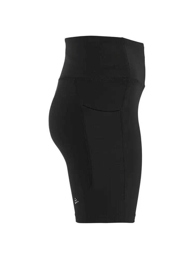 craft Essence Short Tights 3 W - Collant court noir, ceinture large 6/7