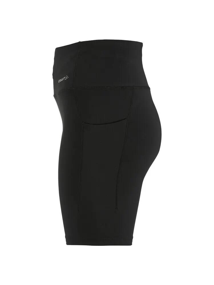craft Essence Short Tights 3 W - Collant court noir, ceinture large 5/7