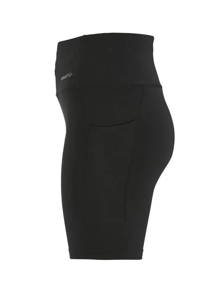 craft Essence Short Tights 3 W - Collant court noir, ceinture large 4/7