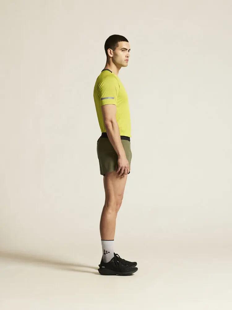 craft PRO Hypervent Split Shorts 2 M – shorts de running ultratranspirables 4/7