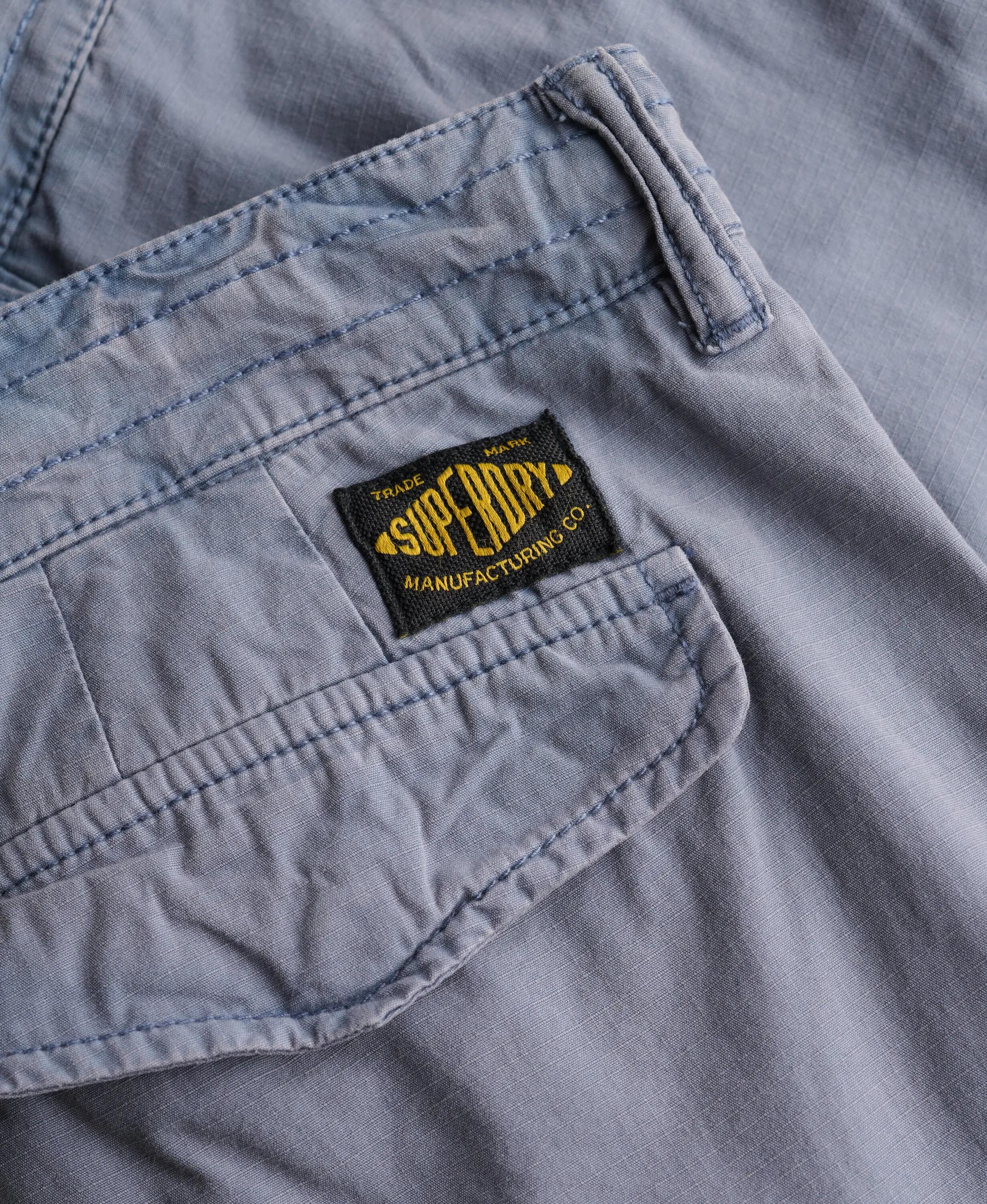 superdry Pantalones cortos Cargo Ripstop ligeros – corte recto, 100% algodón 7/7