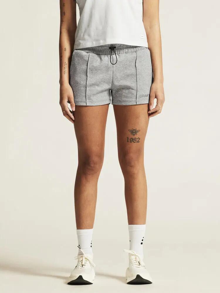 craft ADV Join Sweat Shorts W – Calções confortáveis em algodão e poliéster 6/7