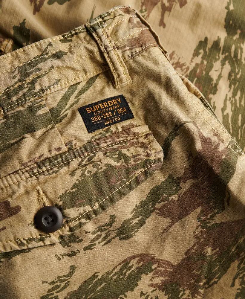 superdry Parachute Light Shorts em ripstop de algodão – visual militar 6/7