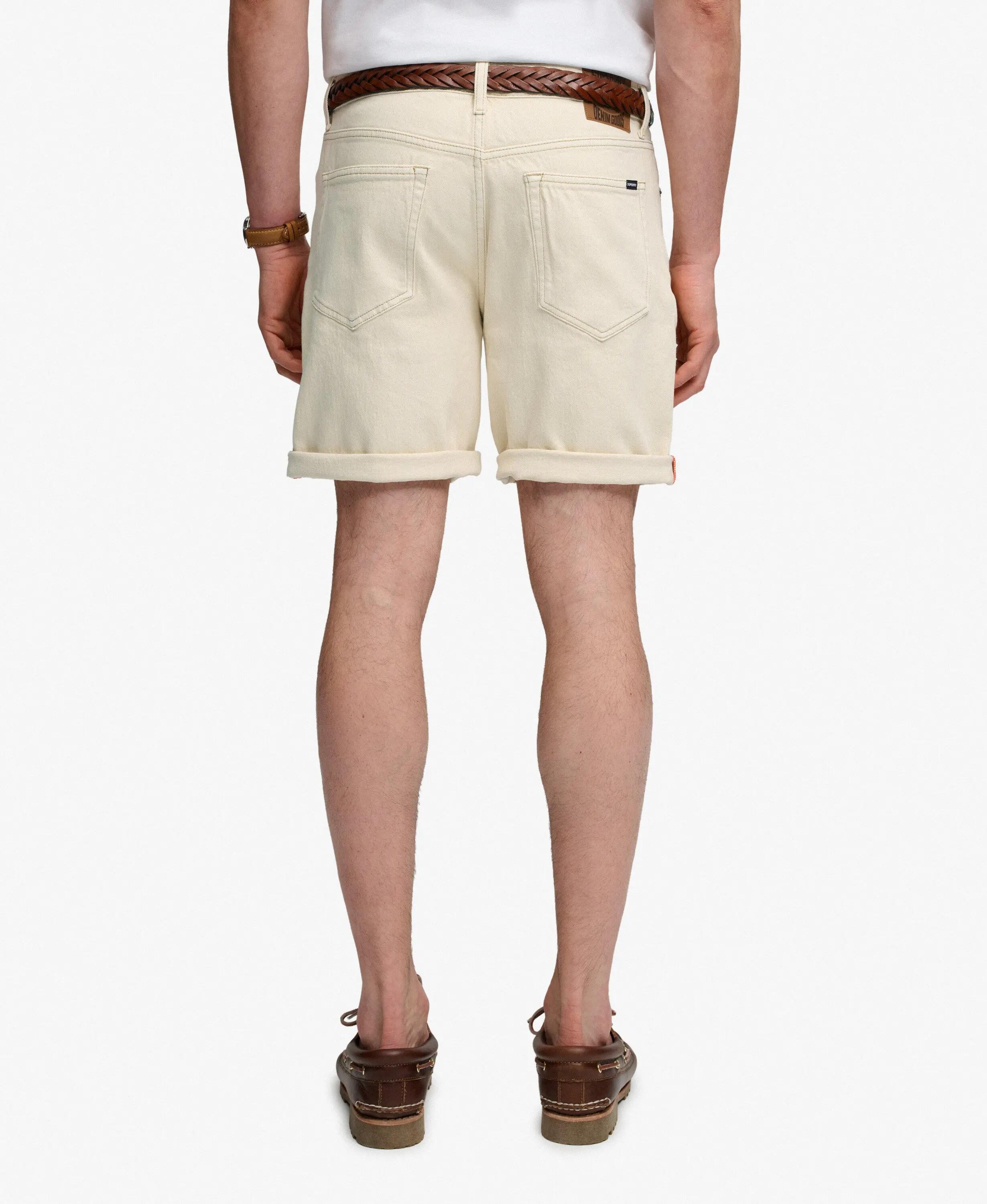superdry Vintage Straight Shorts van biologisch katoen 4/5