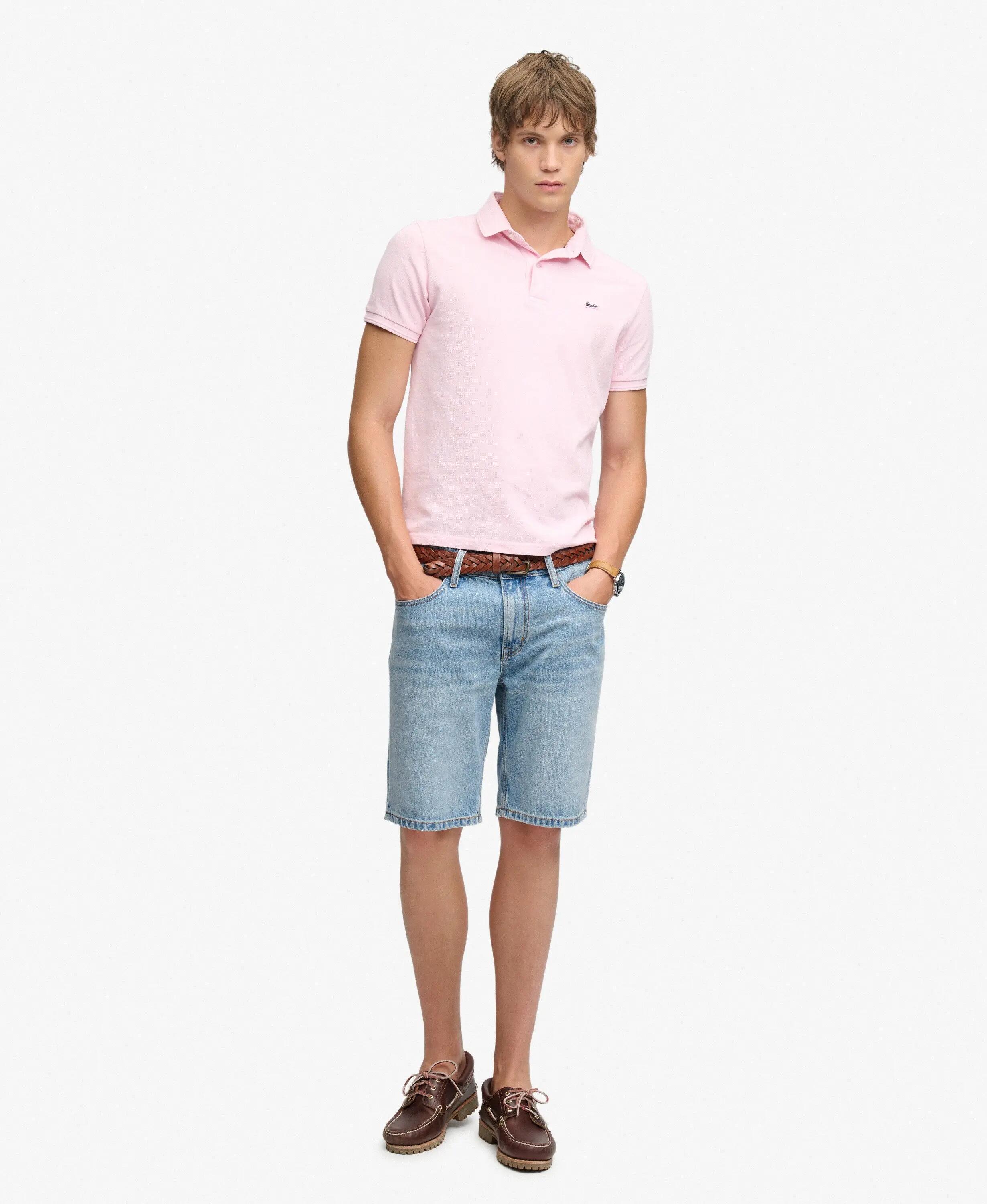 superdry Vintage Straight Shorts vaquero — 100% algodón orgánico 4/5