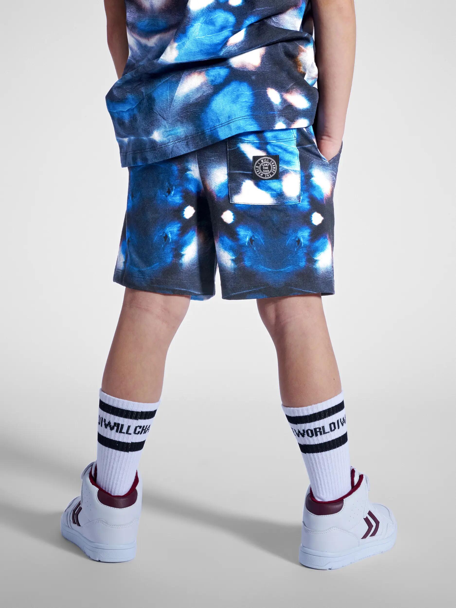 hummel stmMAJOR Shorts bambino unisex in cotone 100%, nero 5/5