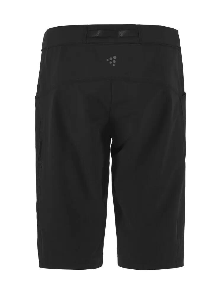 craft Everyday XT Shorts M – calções MTB pretos, tecido elástico e ventilado 3/7