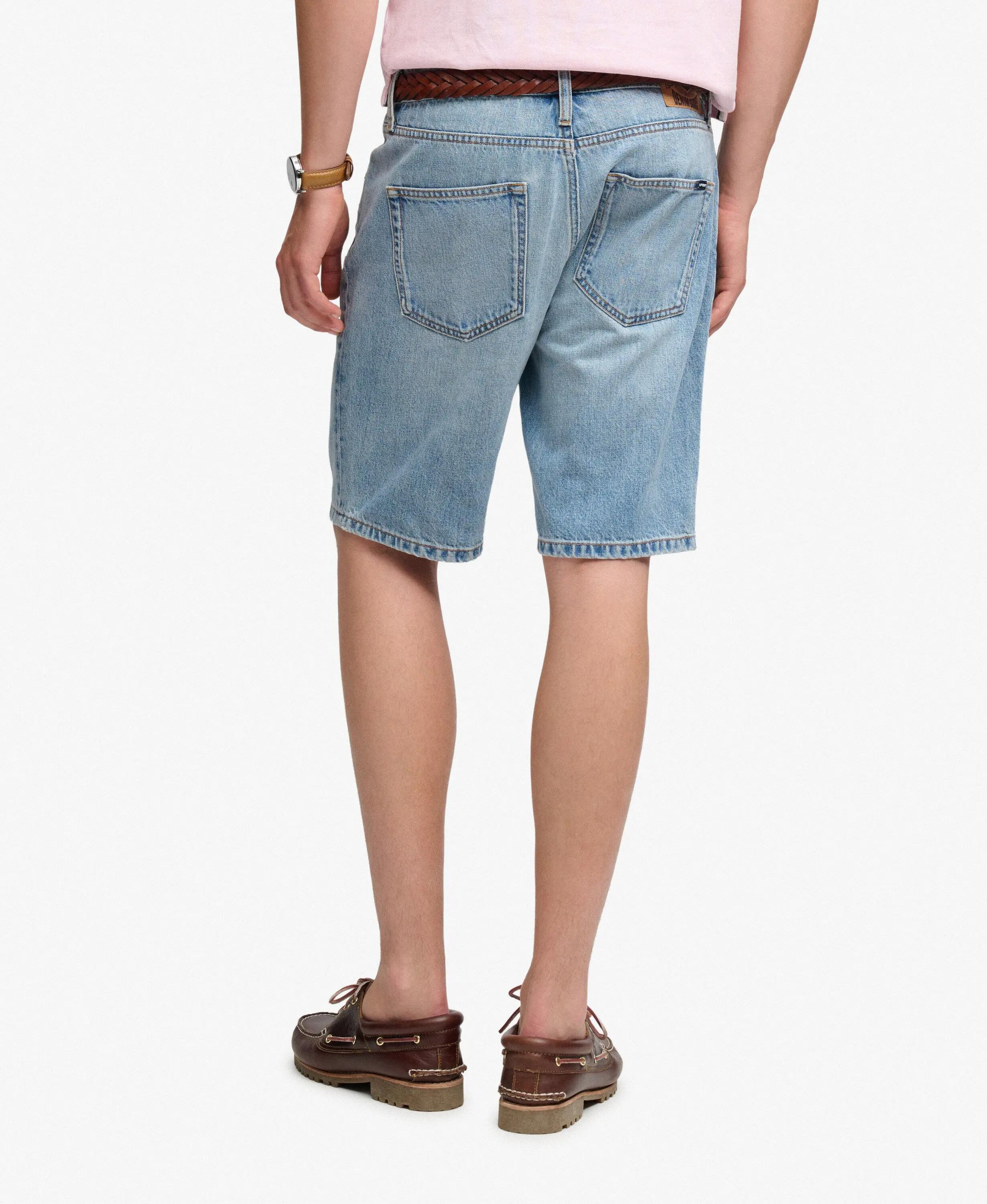 superdry Vintage Straight Shorts vaquero — 100% algodón orgánico 3/5