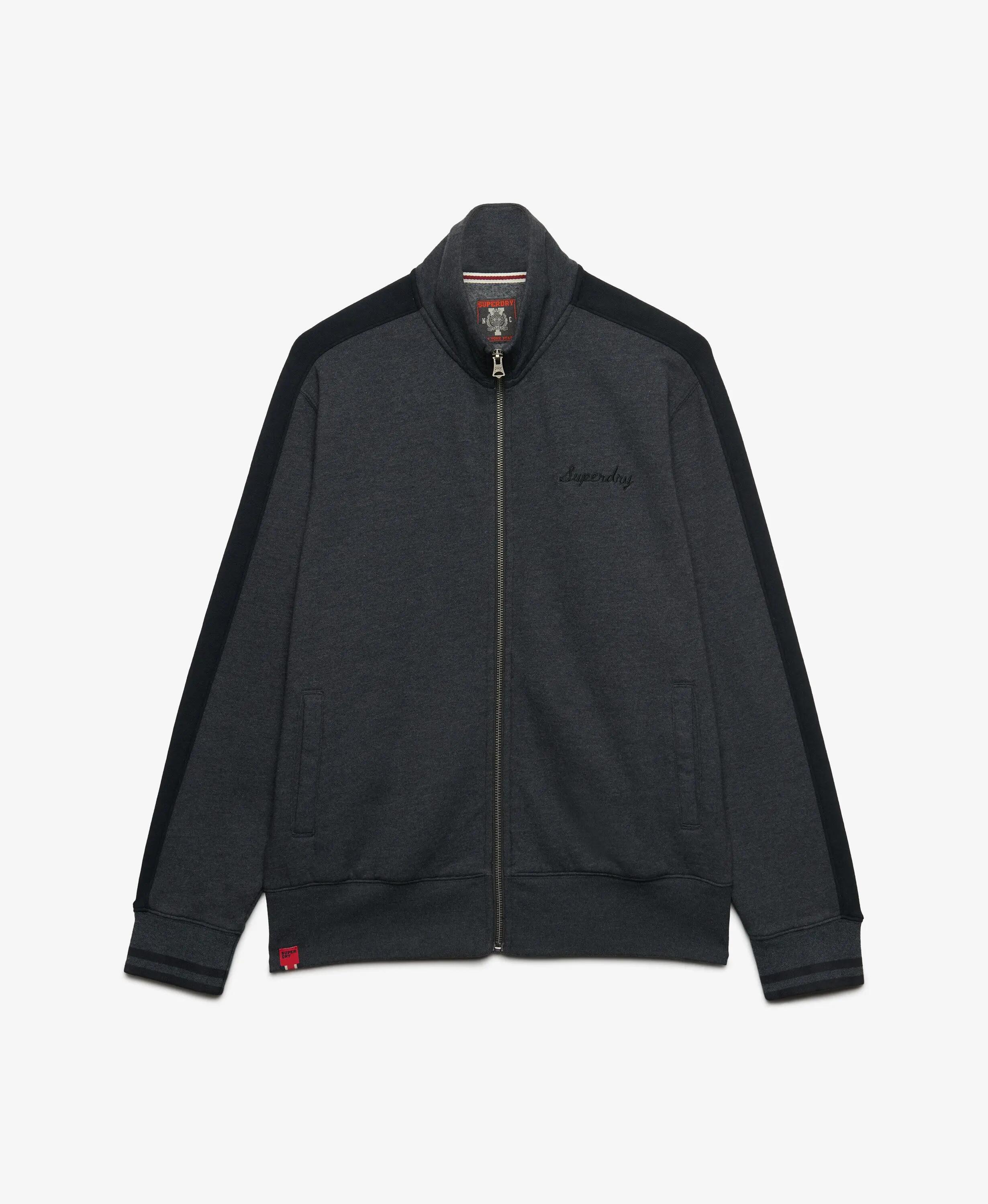 superdry Satin Applique Track Top — aplicação bordada nas costas 7/7