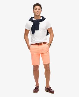 Superdry vintage international chino shorts slim – washed green