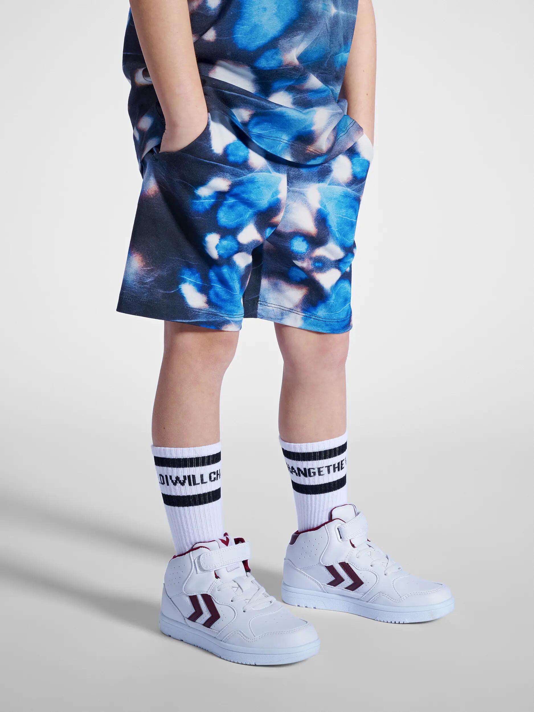 hummel stmMAJOR Shorts bambino unisex in cotone 100%, nero 4/5