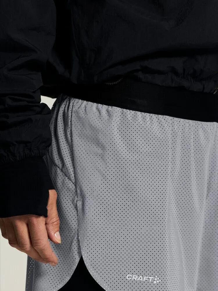 craft Reflective Shorts W — short riflettente, argento 6/7