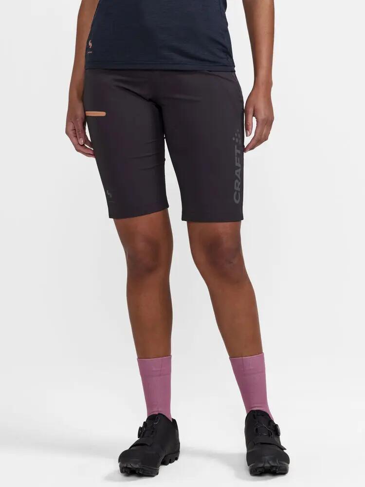 craft PRO Gravel Shorts W — calções ajustados e resistentes para gravel 2/7
