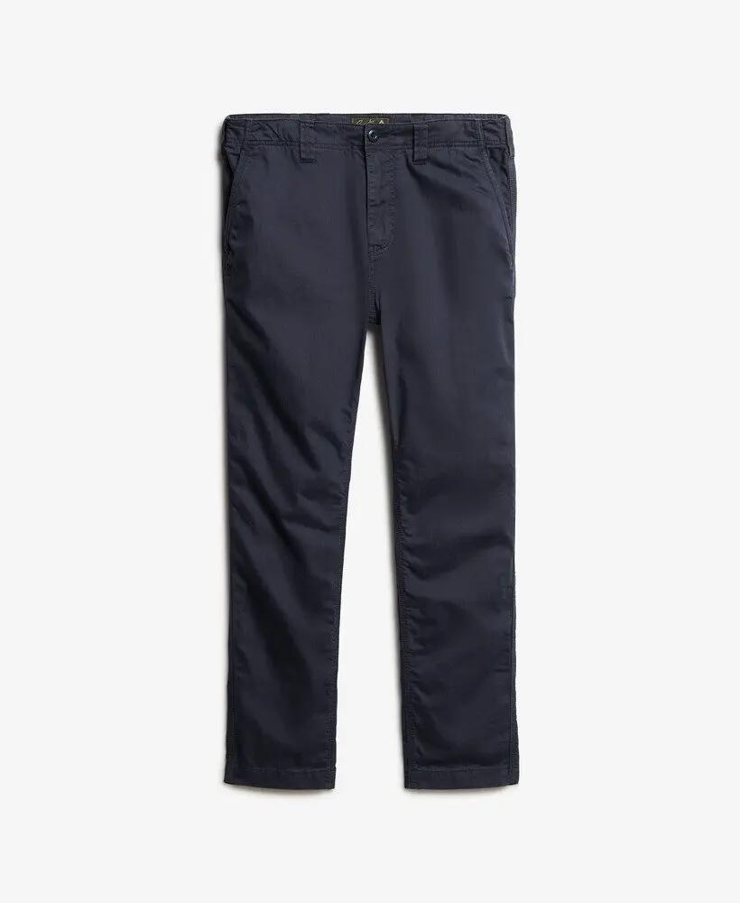 superdry Calças Chino Utility — Corte Tapered 7/7