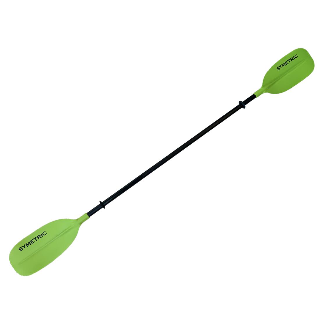 WIOSŁO KAJAKOWE DO PŁWANIA NA SPŁYW SCORPIO KAYAK SYMETRIC ZIELONE PROSTE 3/3