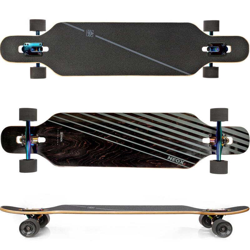 Deskorolka Longboard Raven Neox Neo Chrome