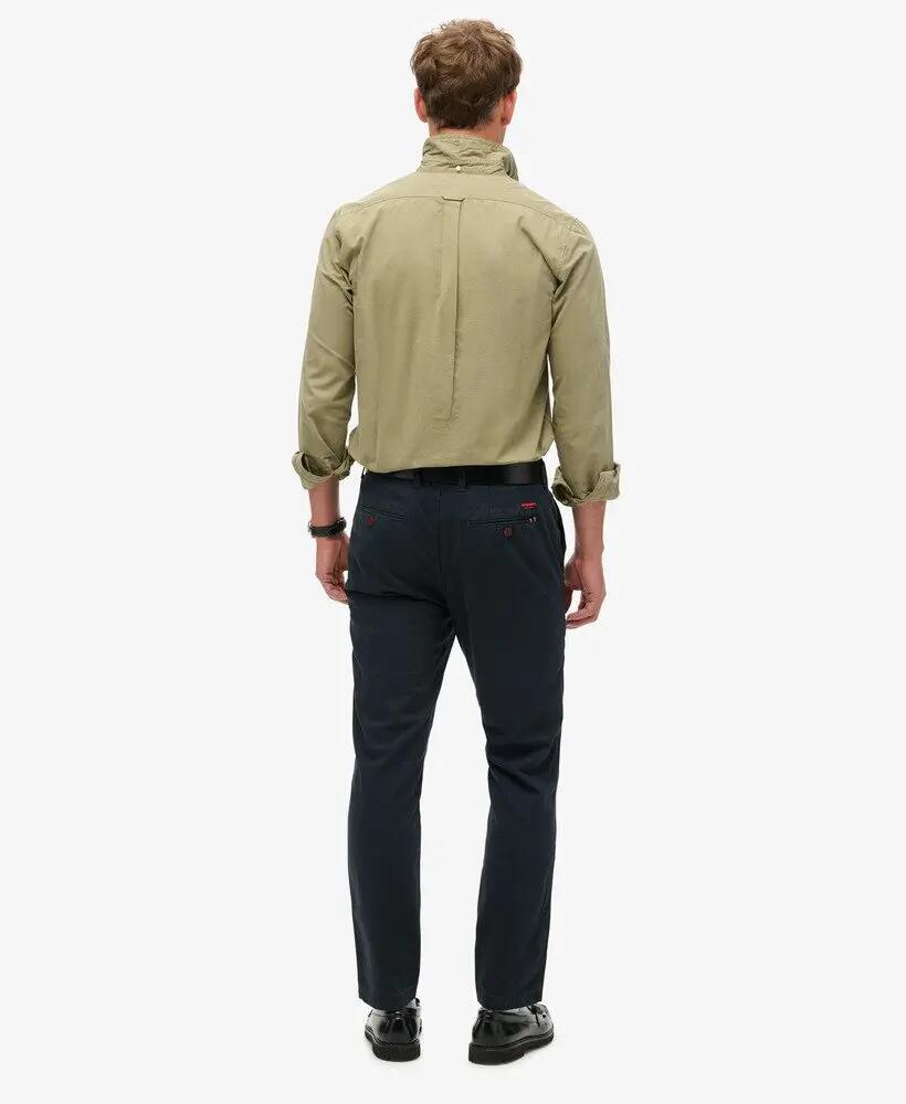 superdry International Chino Pants — chino slim em algodão com elastano 5/7