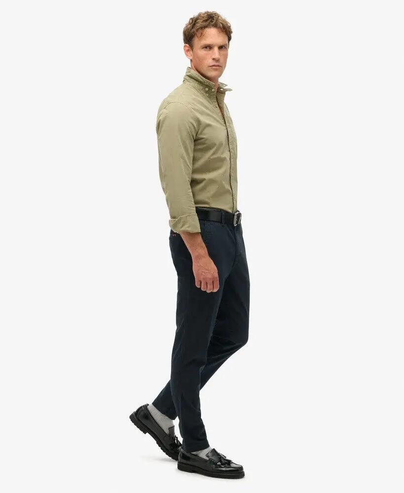 superdry International Chino Pants — chino slim em algodão com elastano 4/7