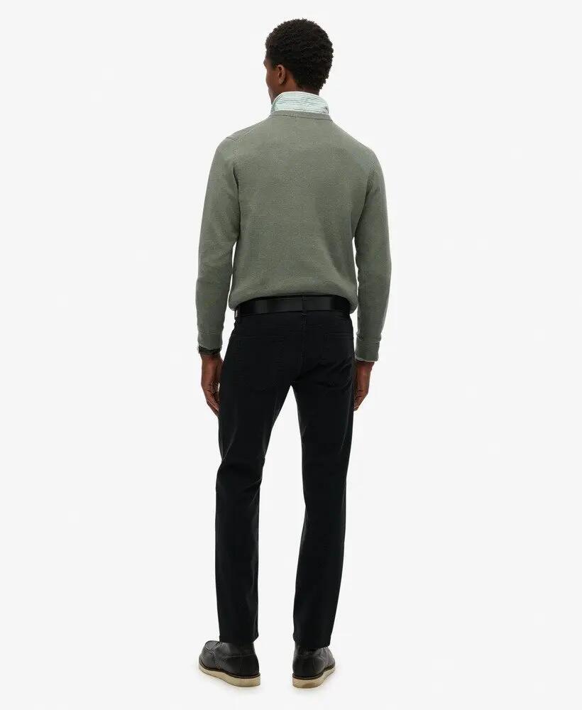 superdry Pantalon Sateen Five Pocket - Coupe droite, Coton bio 6/7