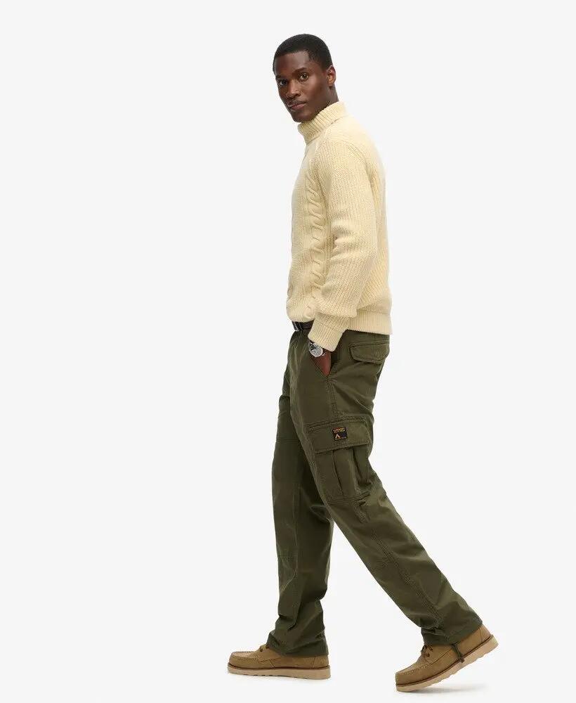 superdry Pantalon Cargo Baggy en Coton Bio 2/6