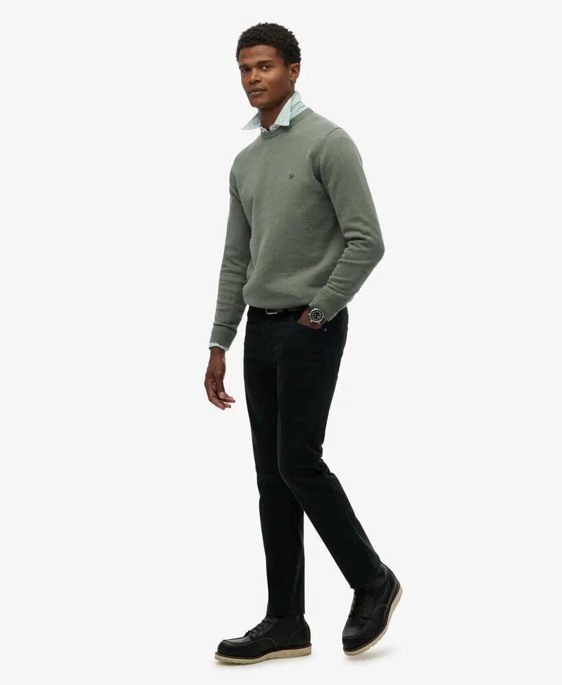 superdry Pantalon Sateen Five Pocket - Coupe droite, Coton bio 5/7