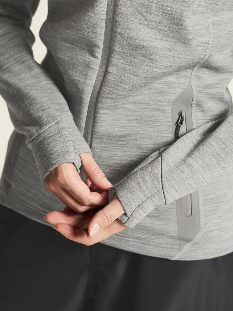 craft PRO Explore Wool Midlayer W – Camada intermédia em lã mista 4/7