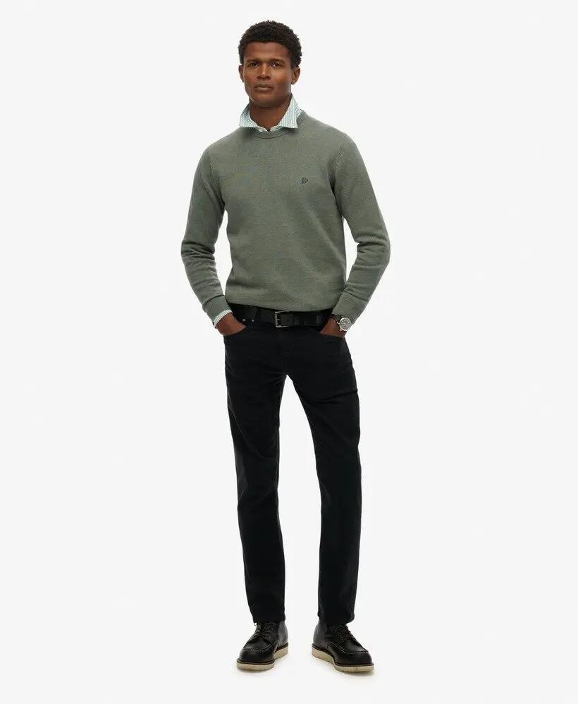 superdry Pantalon Sateen Five Pocket - Coupe droite, Coton bio 2/7