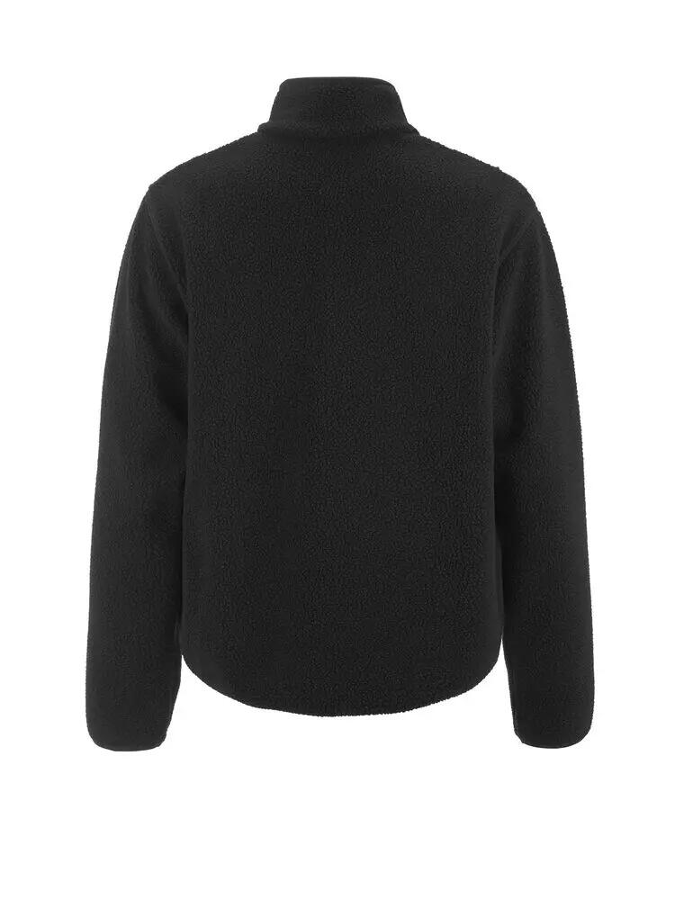 craft Join Pile Fleece HZ W – Polar preto em poliéster reciclado, corte relaxed 2/7